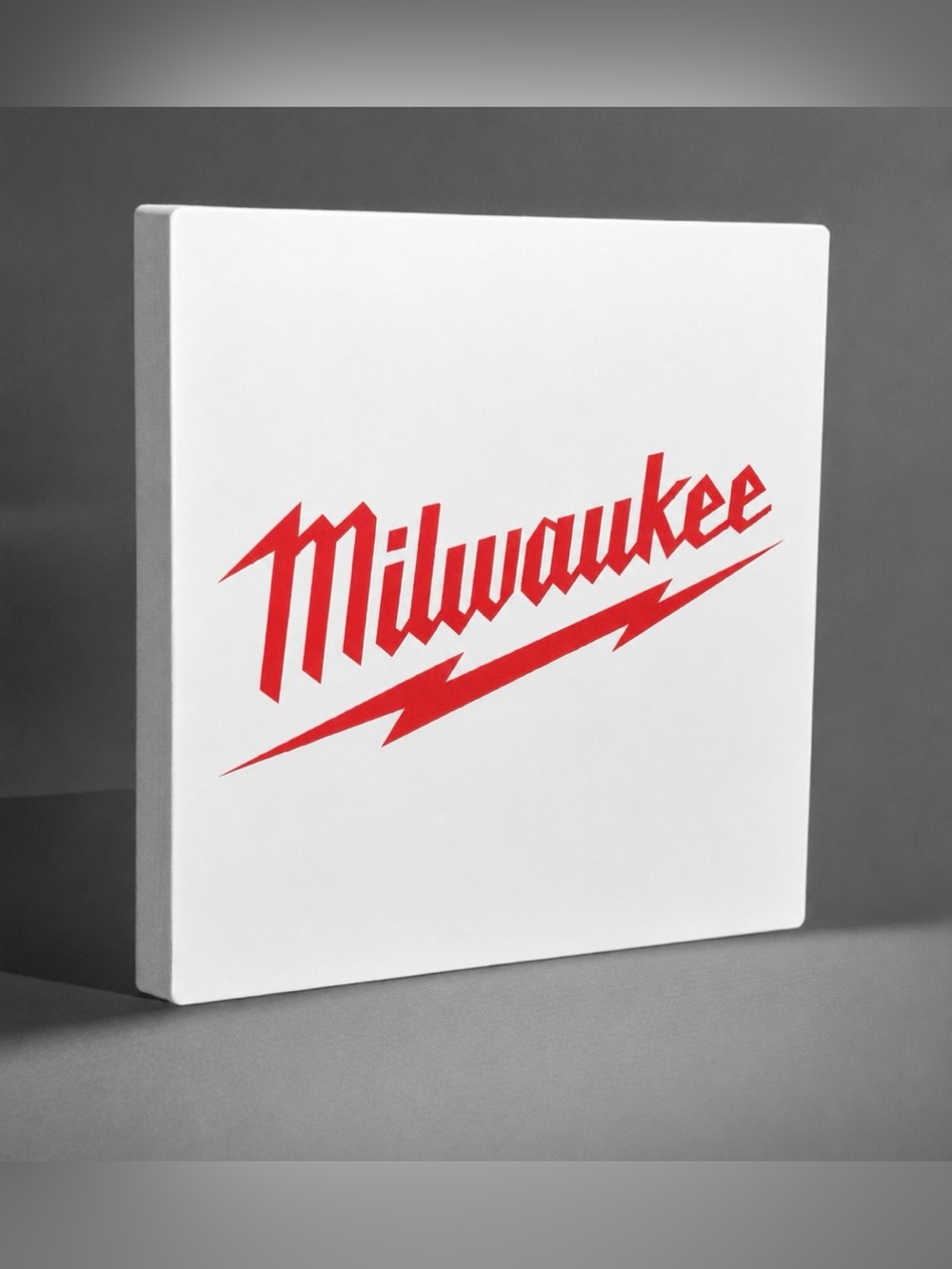 Milwaukee Tools LED Light Box - USB powered - 3D Printed Wall Art!